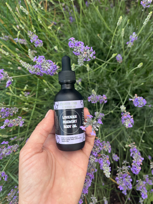 Lavender Mugwort Body Oil